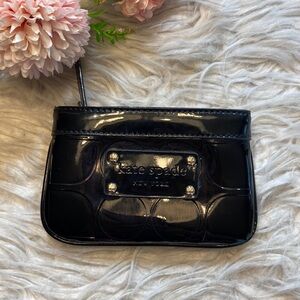 Kate Spade Black Patent‎ Leather Wallet